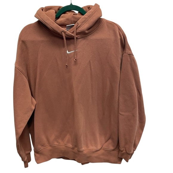 Nike women’s Sportswear Collection Essentials Oversize Hoodie brown medium - Picture 1 of 10